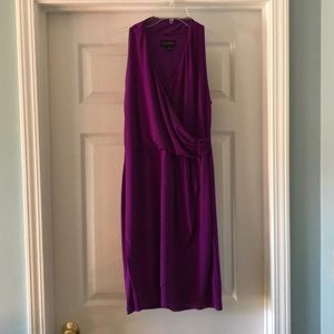 Beautiful elegant purple dress